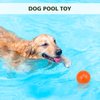 petizer 3 Pack 2.5” Squeaky Dog Toy Balls, Floating Dog Pool Balls, Spiky Dog Balls Water Toys, Durable Interactive Fetch Toys for Puppy, Dog Chew Toys for Teething (2.5", Small Dog)