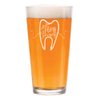 MIP Brand 16 oz Beer Pint Glass Go Floss Yourself Dentist Dental Hygienist