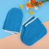 Paraffin Wax Gloves & Booties, Segbeauty Paraffin Heated SPA Mittens Foot Liners, Gloves & Socks for Hot Wax Hand thera-py Bath Thermal Treat-Ment Home DIY SPA Wax Warmer Paraffin Wax Machine Blue