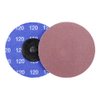 BHA Aluminum Oxide Quick Change Sanding Discs, 3", 120 Grit - 25 Pack
