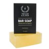 ZEUS Bar Soap, Natural Body & Face Soap Bar, Hydrates, Exfoliates & Softens Skin – MADE IN USA (Sandalwood) 10 oz.