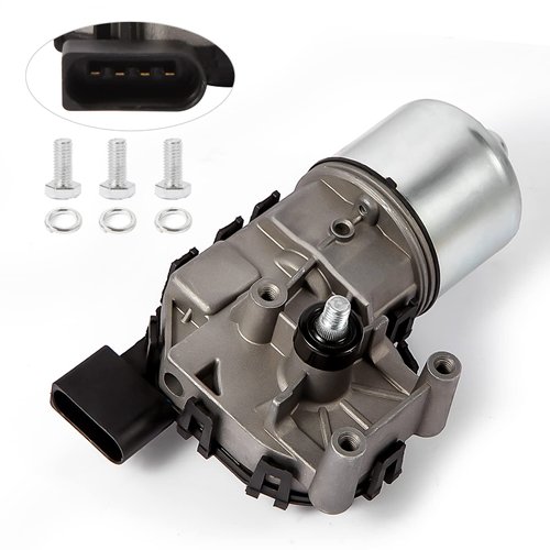 E-Vniko Windshield Wiper Motor Compatible with Volkswagen Jetta 2011 to 2018 Replace Front Wiper Motor 6R1955119A 5C6-955-113A 5C6-955-121A 5C7-955-113A 5C7-955-113D