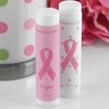 Favors Set of 18 Pink Ribbon Lip Balm Breast Cancer Awareness Tube Fundraiser ser Favors