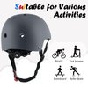 Kids Bike Helmet, Adjustable and Multi-Sport, from Toddler to Youth, 3 Sizes (Gray)