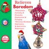 Bonka Bird Toys 960 Christmas Star Festive Xmas Vine Chew Parrot Cage Toy Conure, Cockatiel, Parakeet, and Similar Breed Sizes