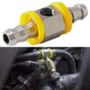 3/8 IN Fuel Line Fuel Pressure Barbed Push Lock T-Fitting Adapter with 1/8-27 NPT Sensor Port (3/8)