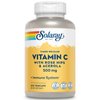 SOLARAY Vitamin C w/Rose Hips & Acerola | 500mg | Two-Stage, Timed-Release Healthy Immune Function, Skin, Hair & Nails Support | Non-GMO | 250 CT