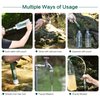 FS-TFC Personal Water Filter Straw Mini Water Purifier Survival Gear for Hiking, Camping, Travel and Emergency Preparedness