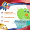 HAP-P-KID Dinosaur Bath Bubble Maker, Automatic Dino Bubbles Blower, Bathtub Shower Machine Toys, Birthday Party Time Gifts for 12 18 24 Months, 1 2 3 4 5 Years Old Boys Girls Preschool Toddlers Baby