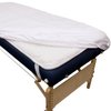 Body Linen Protective Massage Table Cover - Reusable Massage Table Barrier with Wipe Clean Surface. Waterproof PUL Material, Machine Washable. Protects Massage Table, Warmer and Pad - 1 Pack