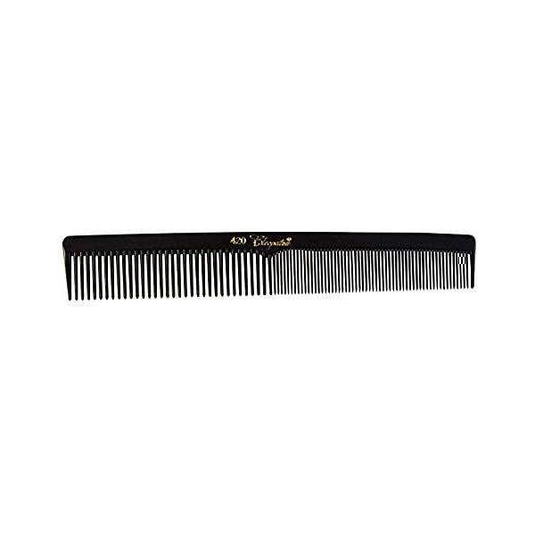 Cleopatra Finger Wave Comb #420 Black by Krest