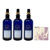 Bath & Body Works Aromatherapy Lavender 3 Pack 5-in-1 Essential Oil Mist Set with a Lavender Dream Bar Soap - Full Size