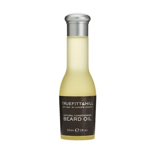Truefitt & Hill Beard Oil, Packed with Essential Oils for Glide, Moisturizing, Healing, and Conditioning, Apply to Damp Skin, Essential for Comfortable Shave - 2 oz.