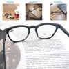 HAPJOYS Reading Glasses for Women Men Stylish Readers +1.75 Lightweight Reader Glasses for Reading 3 Pack Black/Tortoise/Clear Frame