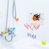 Cyfie Basketball Hoop Toddler, 2 Pack Kids Bathtub Bath Toys for Bathroom Bedroom, Suction Cup Basketball Hoop for Boys Girls (Mini Basketball Hoop)