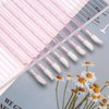 Elisel 100 Pcs Disposable Crystal Lip Brushes Make Up Lip Brushes Lipstick Lip Gloss Wands Eyeshadow Brushes Applicator Tool Makeup Beauty Tool Kits (Pink)