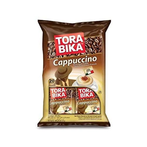 Torabika Cappuccino Instant Coffee 20-ct, 500 Gram
