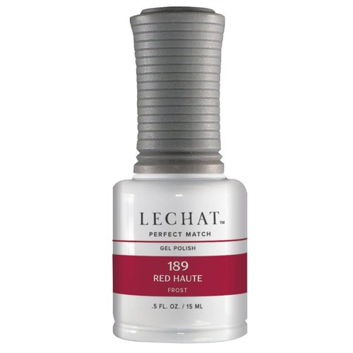 LECHAT Perfect Match Gel Polish, Red Haute, 0.5 Ounce (PMS189)