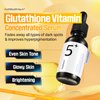 numbuzin No.5+ Vitamin Concentrated Serum |Glutathione, Vitamin C, Tranexamic Acid | Reduces Hyperpigmentation, Acne Scars, Dark Spots, Even Skin Tone | Suitable for Sensitive Skin, Korean Skincare