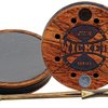 Zink Wicked Series Hunting Pot Turkey Call | Wood/Acrylic Durable Weatherproof Traditional Design Hand-Tuned Soft Close-Range Calling, Slate