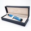 Conklin Duragraph Fountain Pen Ice Blue - Medium Nib, Timeless Writing Instrument with Cool Blue Finish