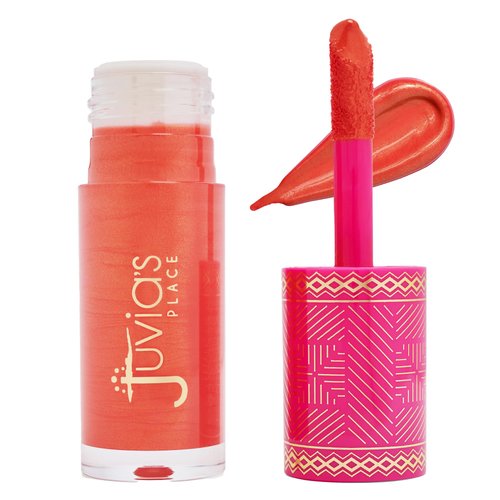Juvia's Place Blushed Liquid BlushLighter Marigold Glow - Liquid Blush for Cheeks with Luminous Glow, Long-Wearing, Buildable & Highly-Pigmented Makeup Blush, Easy to Blend Liquid Blush