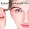 Liquid Eyebrow Pen - Upgrade Eyebrow Pencil TattooPen, Eyebrow Makeu, Long Lasting, Waterproof and Smudge-proof (Dark brown#2)