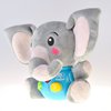 PowerTRC Plush Elephant Music Baby Toys 0-6 Months 6-12 Months Light Up Infant Toys 0-3 Months Elephant Toys Stuffed Animals for Girls New Born Baby Toys Boys & Girls Toddlers Musical Toys