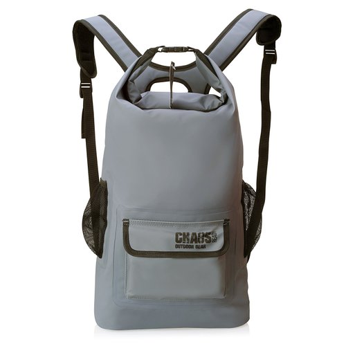 Chaos Ready Waterproof Dry Bag Backpack | Marine Dry Bag For Kayaking, Fishing, Gray,