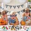 Halloween Party Favors for Kids, Light Up Necklace Rings Watch Party Supplies Set for Halloween Holiday