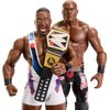 Mattel WWE Big E vs Bobby Lashley Championship Showdown Action Figure 2-Pack with Mattel WWE Championship, 6-inch