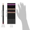 SHANY Dreamy Dozen Matte Lip Liner Set Vegan - Long-Lasting Professional Velvet Cruelty-Free Lipstick Pencils Pens in Varying Shades - Pack of 12