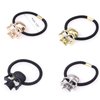 URTERYSER Skull Hair Tie Goth Hair Tie Skull Scrunchies Punk Hair Scrunchies Halloween Ponytail Holder Skull Elastic Bands Skull Scrunc, bronze