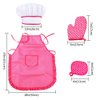 HmiL-U Chef Set for Kids - 13 Pcs Kids Cooking and Baking Set Includes Kids Apron, Chef Hat, Utensils, Cooking Mitt for Kids Chef Role Play Set , Gift for 3 Year Old Girls and up …