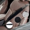 SONAICHTE Car Seat Belt Pads - Seatbelt Covers Seat Belt Cover Pad Car Accessories for Women Interior - Seat Belt Protector Adult Car Decor Seatbelt Cushion 2 Pack Black 15.5in