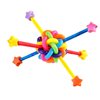Bonka Bird Toys 2257 Sticky Star 4.50" by 2", Parrot Foot Talon Toy, Conure, Amazon, African Grey, and Similar Sized Birds
