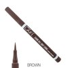 Laflare LAFI Liquid Eyeliner, Super Long Felt Tip, Long-Lasting Makeup, Waterproof & Smudgeproof, All Day Long Eye Liner (Brown)