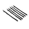 Women Black Metal Hair Bobby Pins Grips Hair Clip Hairstyle Barrette Hairpin Hairdressing DIY Hair Styling Accessories (.pack of 10)