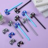 Tinlade 24 Pcs Video Game Pens Gamer Party Favors Themed Gaming Birthday Party Favor Gift Pen Controller Ink Kids Pens for Boys Classroom Prizes (Black,Blue,Gray)
