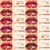 KIMIEYE Cream Lip Liner Set, 12 Colors Matte Finish Series Lip Liners Pen Kit for Women, Long Lasting Waterproof Smooth High Pigmented Lip Pencil for Daily Makeup (Set A)