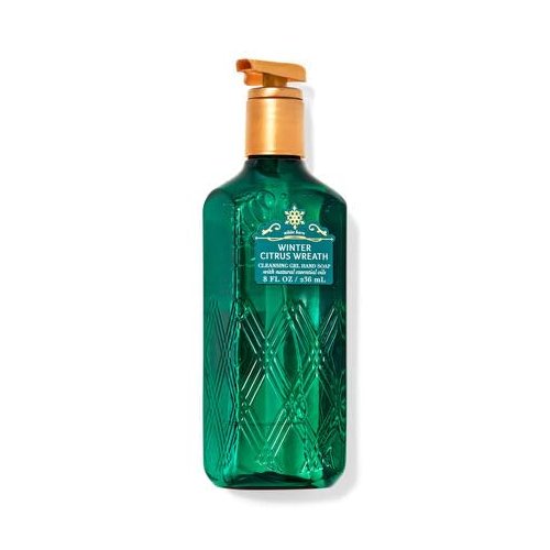 White Barn WINTER CITRUS WREATH CLEANSING GEL HAND SOAP 8 FL/OZ
