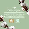 Organyc 100% Certified Organic Cotton Tampons, No Applicator, Super, 16 Count, White