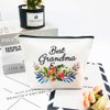 Charmoly Grandma Gifts Best Grandma Ever Makeup Bag Mother's Day Gifts Grandmother Birthday Gifts Nana Gift for Mom from Granddaughter