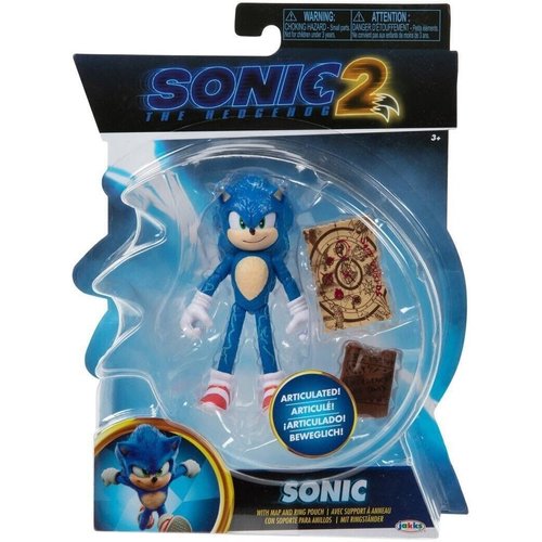 Sonic The Hedgehog 2 The Movie 4'' Articulated Action Figure Collection (Sonic - Series 2)