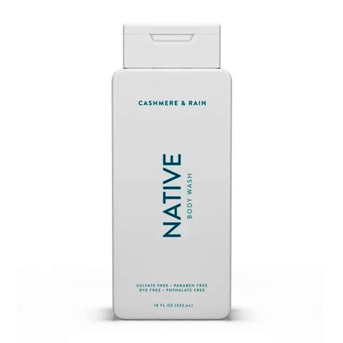 Generic Native Body Wash - Cashmere & Rain - Sulfate Free - 18 fl oz - (Pack Of 01)