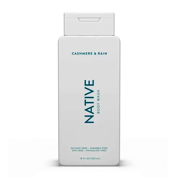 Generic Native Body Wash - Cashmere & Rain - Sulfate Free - 18 fl oz - (Pack Of 01)