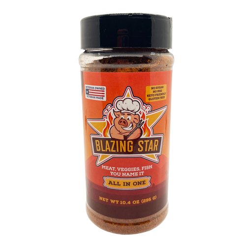 Blazing Star BBQ All In One Seasoning, Shaker Spice Mix 10.4 Oz