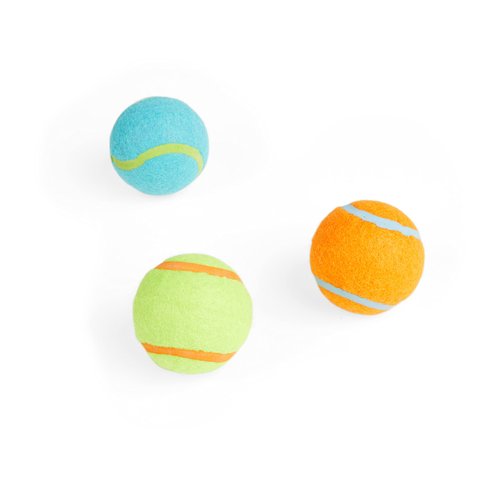 Leaps & Bounds Tennis Balls Toy for Dogs Pack of 3