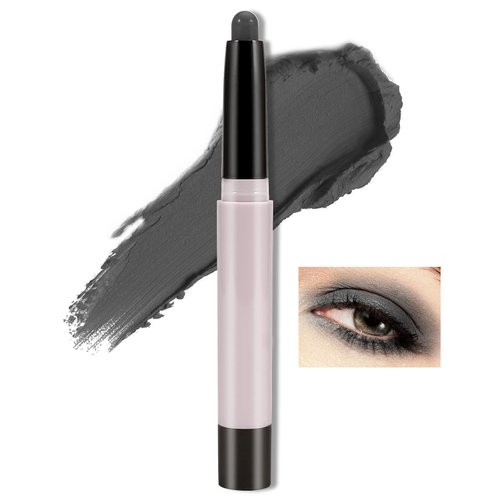 Boobeen Matte Eyeshadow Stick, Waterproof Eye Shadow Pencil Creamy, Long Lasting Eyeshadow Makeup, Rich Color for Dimensional Eye Makeup (02#)