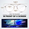 Blue Light Blocking Glasses- Unisex Stylish Aviator Video Gaming Computer Glasses